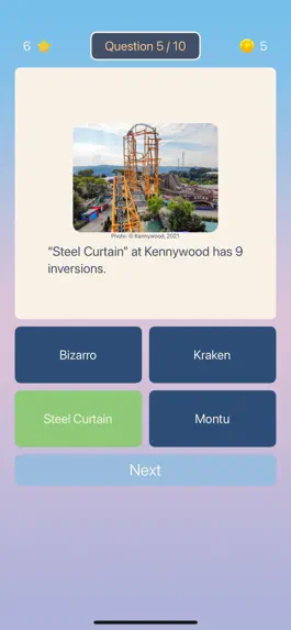 Game screenshot Roller Coaster Quiz mod apk