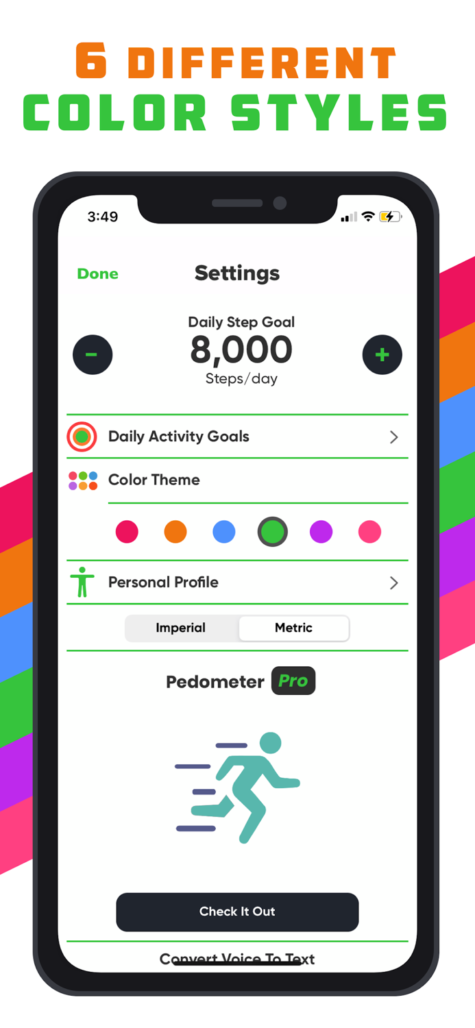 Walking Tracker and Step Counter