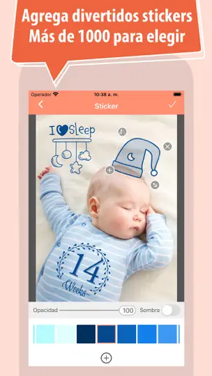 Captura de pantalla de Fotos De Bebés en iPhone 4