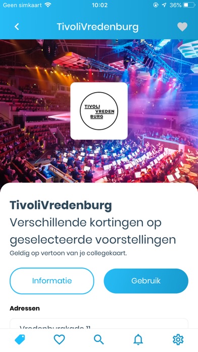 Cultuurapp - Voor studenten Screenshot