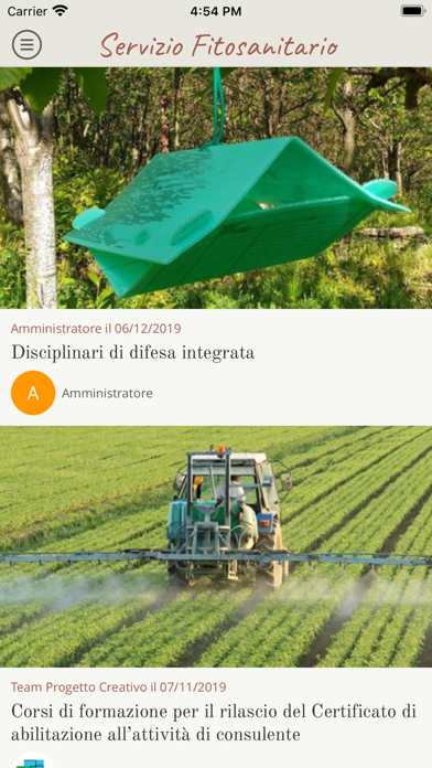 Servizio FitosanitarioCampania Screenshot