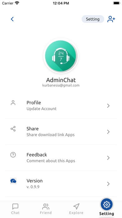 ChatMe - Simply Messaging Screenshot