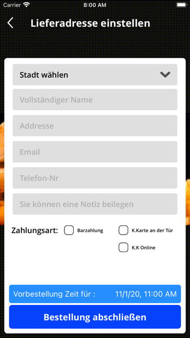 Pizzeria Zum Lindenhof Screenshot