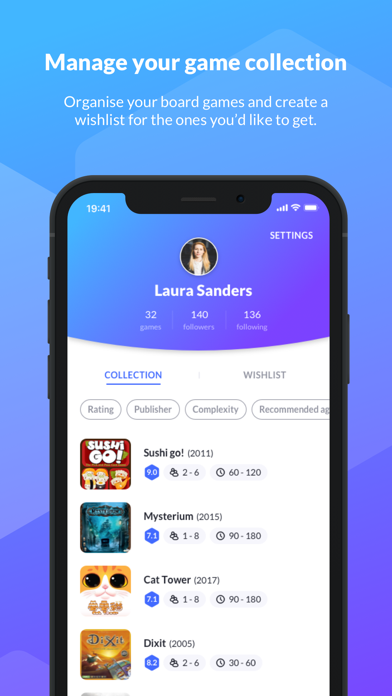 Gamehood - BGG Board Games Screenshot