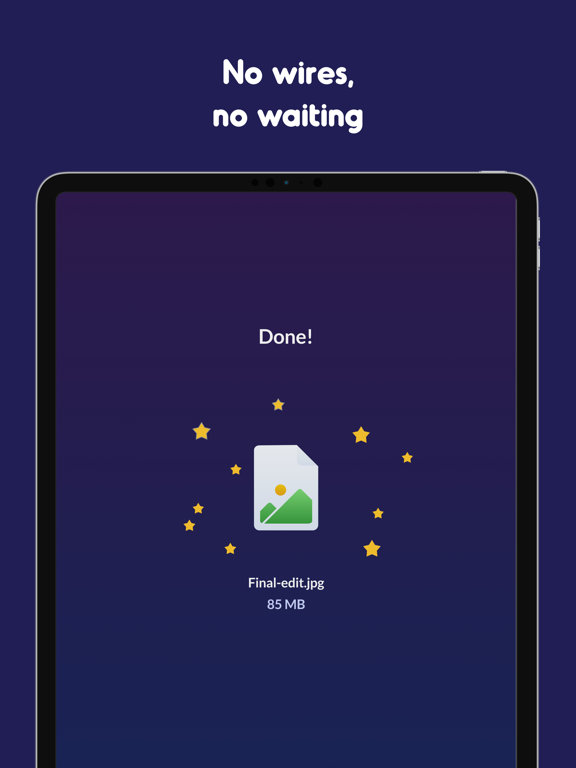 Screenshot #6 pour Elapp Nearby Sharing