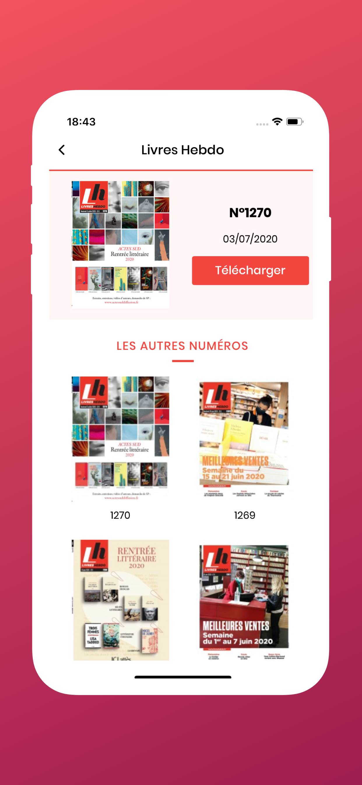 Livres Hebdo