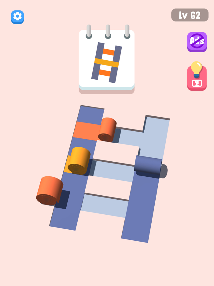 Roll Perfect Puzzle 3D