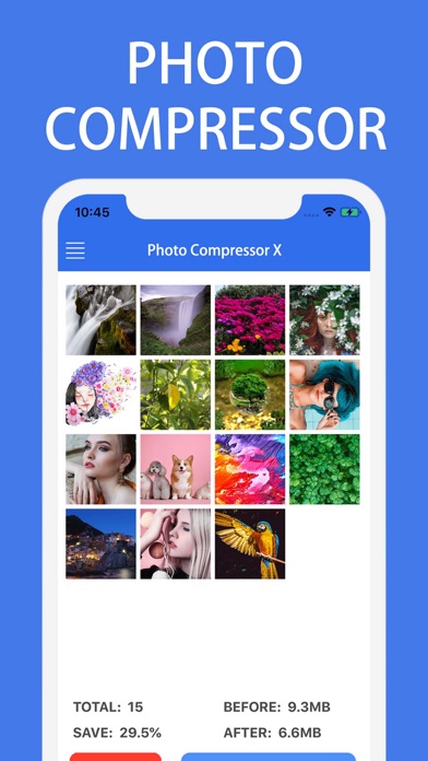 Photo Compressor X Screenshot