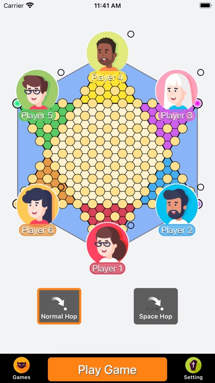 Chinese Checkers.