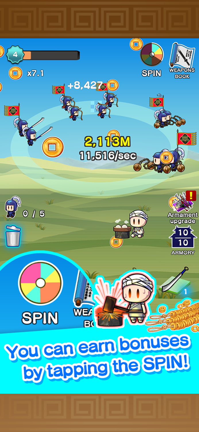 マージ三国志Merge Three kingdoms