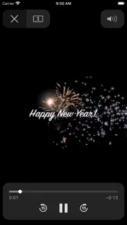 video greetings 2021 new year iphone screenshot 2
