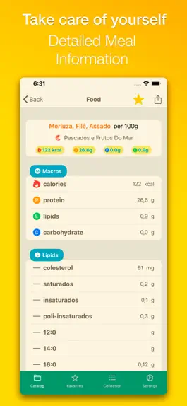 Game screenshot Nutritional Information hack