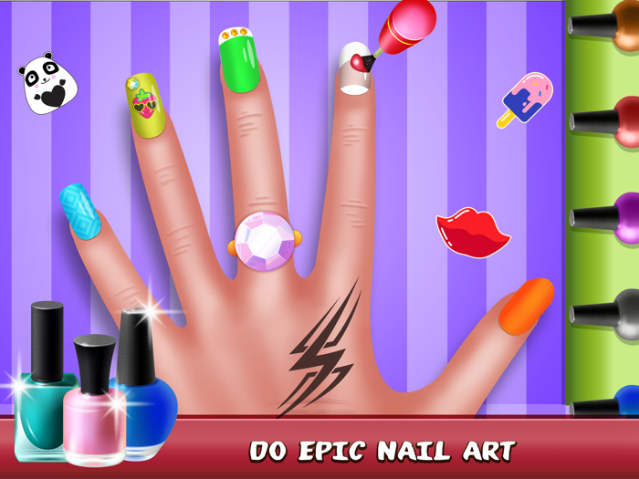 Nail Art Salon Makeover