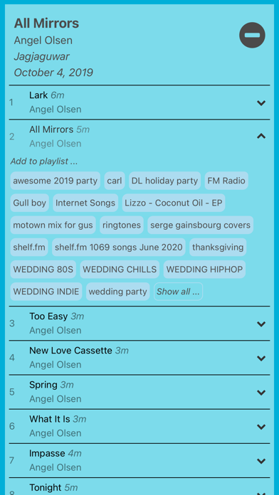 shelf.fm Screenshot