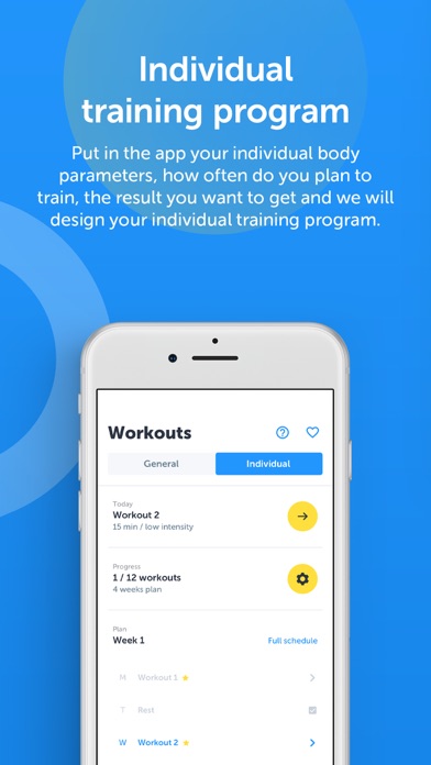 FitStar - Your Fitness Coach Screenshot