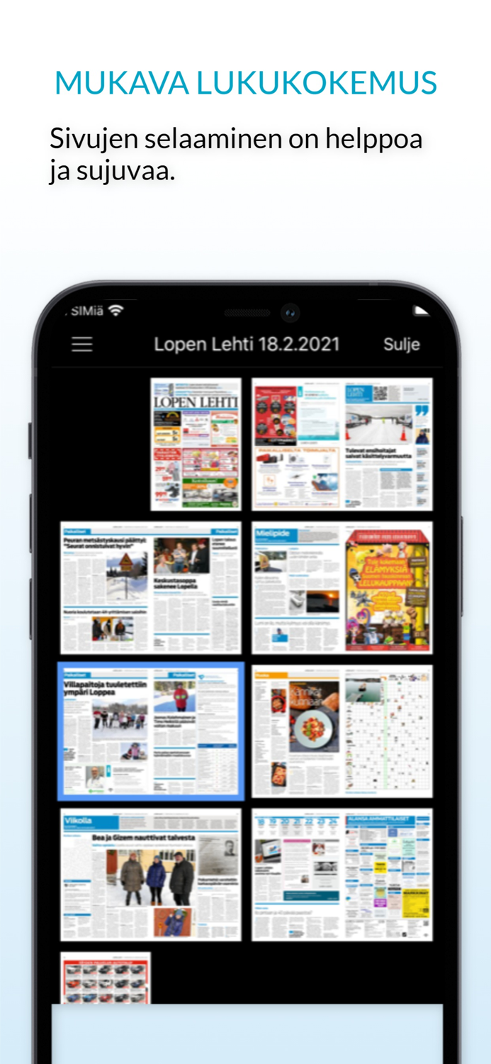 Lopen Lehti päivän lehti