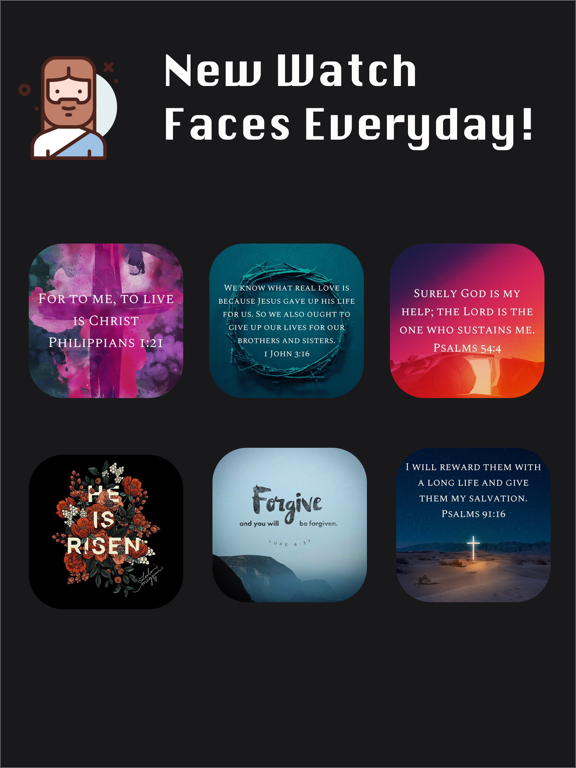 Screenshot #6 pour Watch Faces Bible Verses