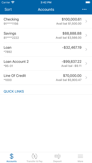 Cencap Federal Credit Union Screenshot