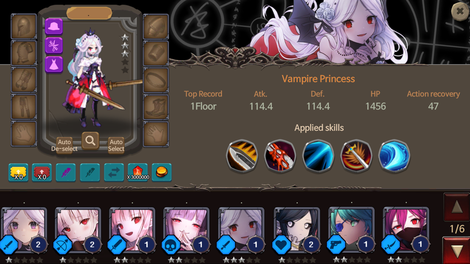 #6. Rogue-like Princess:RPG Game (iOS) 由: MYEONG HWAN OH