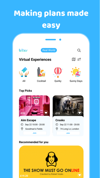 blixr | Connect For Real screenshot 2