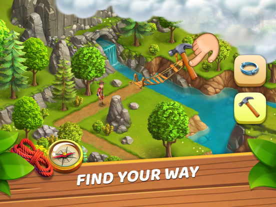 Funky Bay – Farm & Adventure iPad app afbeelding 1