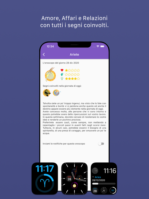 Screenshot #5 pour Oroscopo del giorno ™