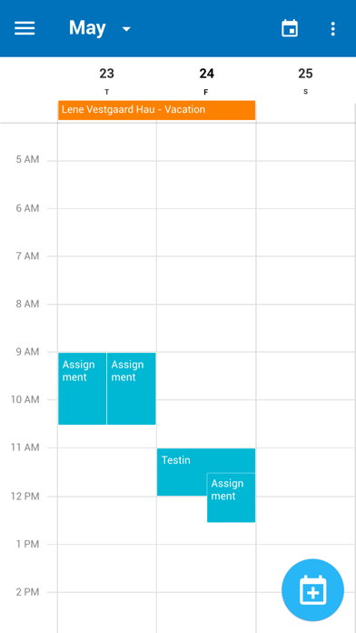 VNCcalendar Screenshot