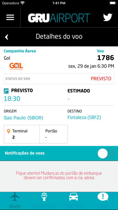 Screenshot #2 pour GRU Airport