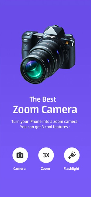 Super Zoom Telephoto Camera on the App Store