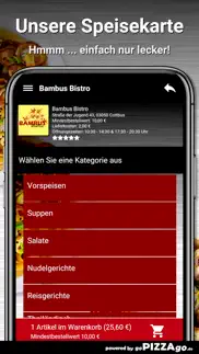 bambus bistro cottbus iphone screenshot 4