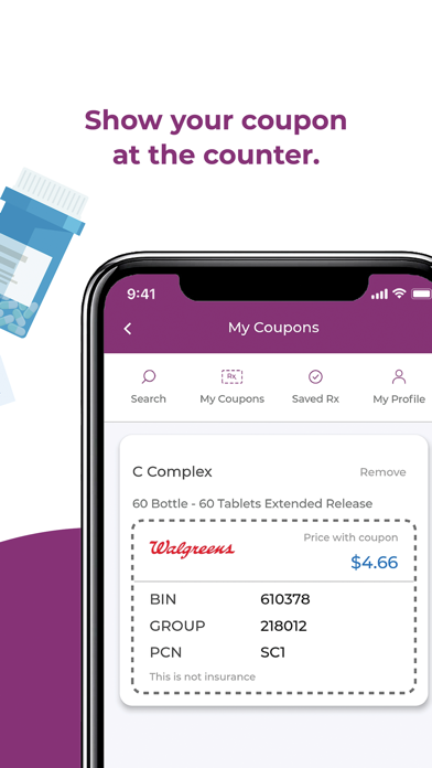 Rxduced - Prescription Coupons Screenshot