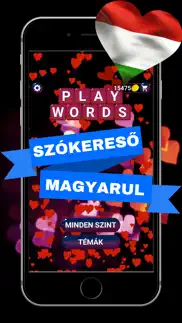 playwords: Új magyar szókereső iphone screenshot 1