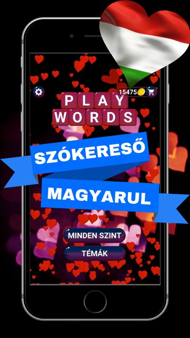 Playwords: Új Magyar Szókereső Screenshot