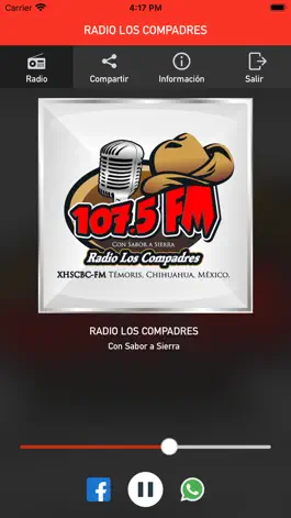 Game screenshot Radio Los Compadres 107.5 FM mod apk