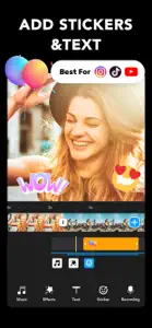 VidCut - Video Editor Tempo MV screenshot #3 for iPhone