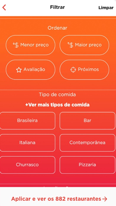Primeira Mesa Screenshot