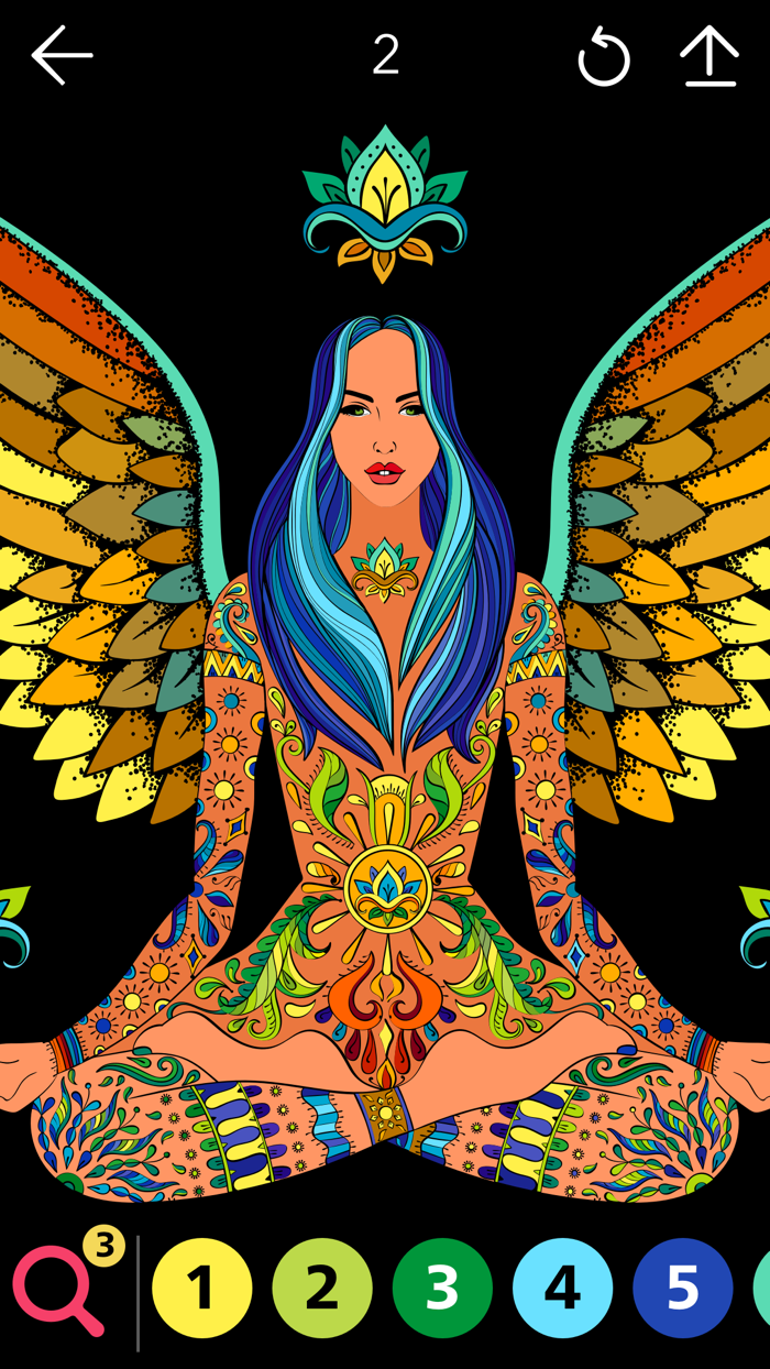 Ink - Adult Color by Number