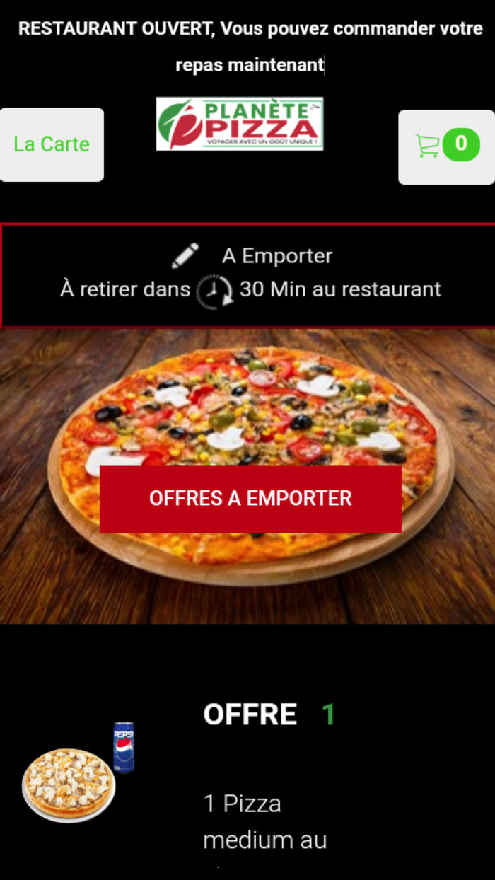 Planete Pizza Thiais