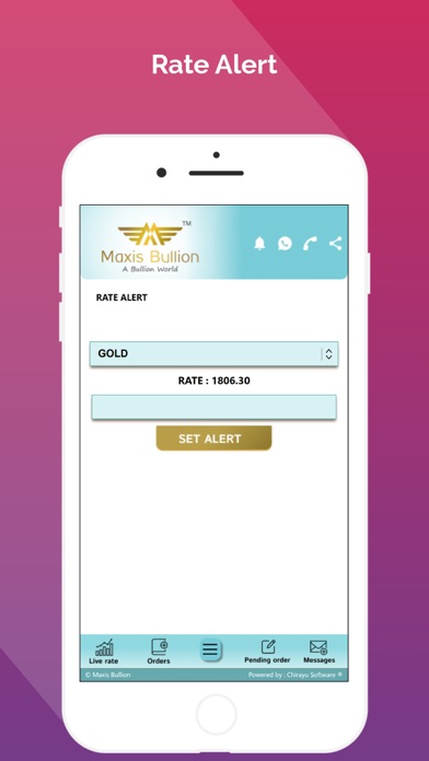 Maxis bullion Screenshot