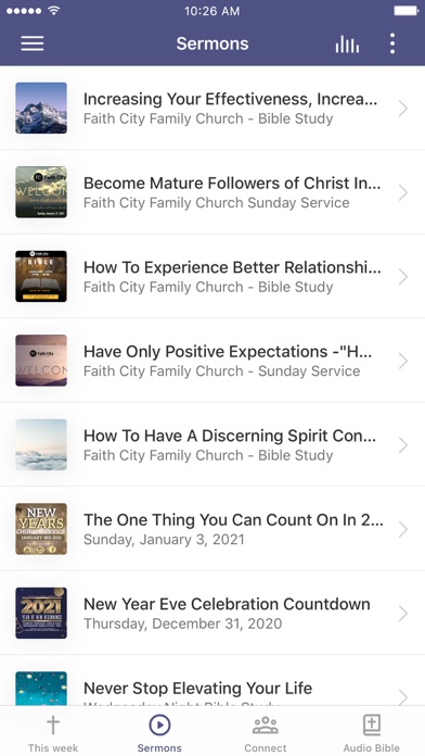 Faith City Family Church Screenshot