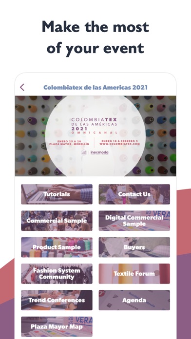 Colombiatex+Colombiamoda 2021 Screenshot