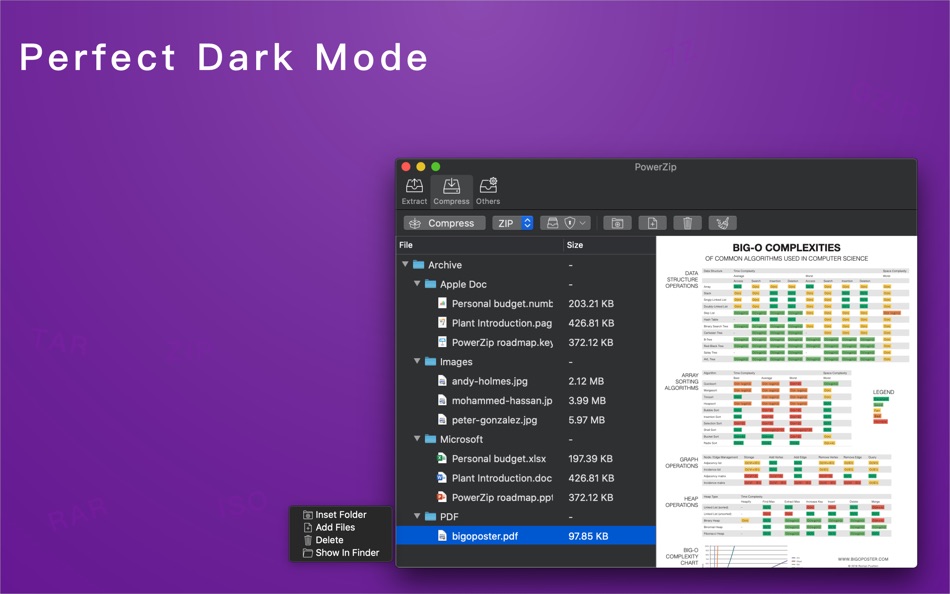 #7. PowerZip-Powerful Archiver (macOS) Podle: 汝峰 向