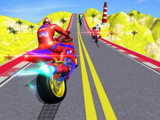 Motorfietsspellen Racen 2021 iPad app afbeelding 3