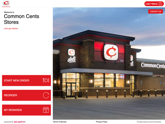 CC Deli iPad screenshot 1 - Food & Drink app