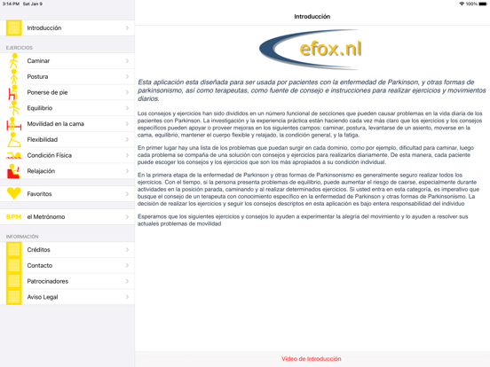 Screenshot #4 pour Parkinson Ejercicios ES
