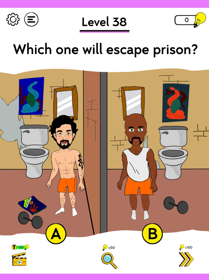 Braining Guess Who Riddles