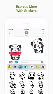 How to cancel & delete panda emoji stickers - pack 4