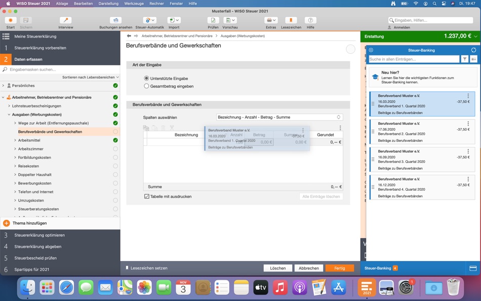 #7. WISO Steuer 2021 (macOS) 게시자: Buhl Data Service GmbH