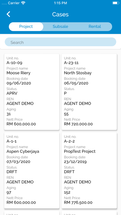 SAMS Agent - Real Estate Screenshot