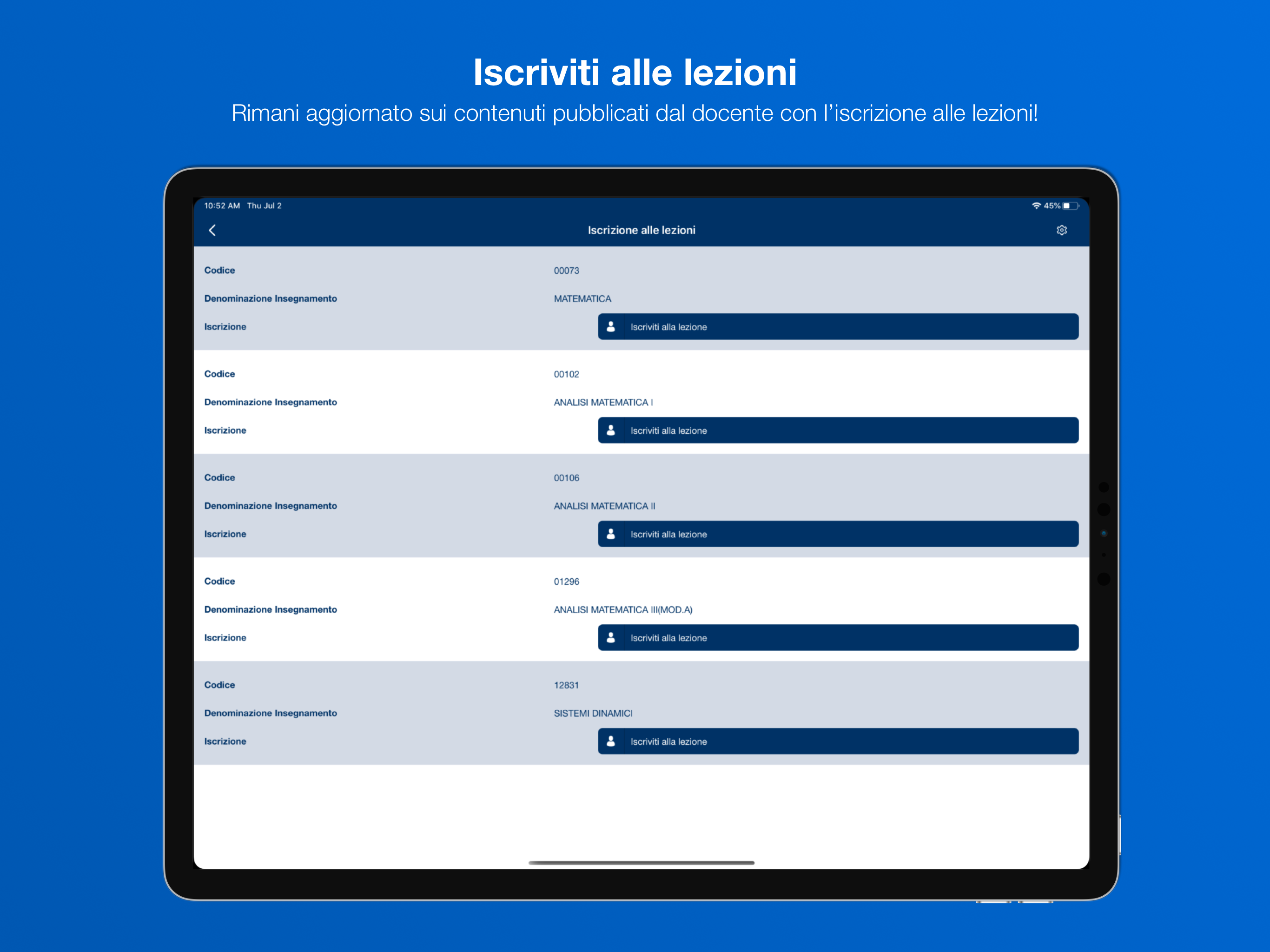 Docenti UNINA screenshot 12